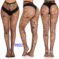 Collants sexy pour femmes Bt806, collants en nylon d'été avec imprimé à pois, bas sans couture en maille, collants à pieds