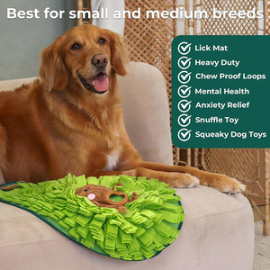 Pet <b>Snuffle</b> <b>Mat</b> for Dogs Enrichment Toy Slow Feeder Puppy Toys to Keep Busy Machine Washable for All Dog Sizes Pet <b>Snuffle</b> <b>Mat</b> - Product Image 2