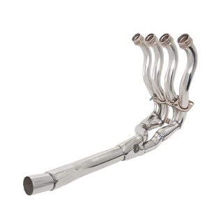 Tubo de Escape Delantero Modificado FIRE TORCH Plateado Pequeño y Mediano para <span class=keywords><strong>Suzuki</strong></span> GSXR 600/750 R K6K7K8-K10K11-K16 - Product Image 1