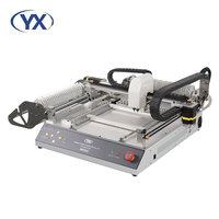 Machine de Placement SMD de Bureau SMT802B-S avec Station de Réparation BGA et 46 Alimentateurs, Robot d'Assemblage LED SMT, Sans Taxes en Russie