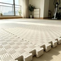 Tatami de Judo de Cinco Líneas, Tapete de Espuma EVA de 100x100cm, Grado Competición, Antideslizante, Resistente a Impactos, Tapete de Entrenamiento para Dojo, Venta al Por Mayor de Fábrica