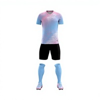 ROVVO Vente en gros de maillots de football personnalisés en polyester, kits OEM, uniformes de football pour hommes, ensemble de vêtements de football avec logo