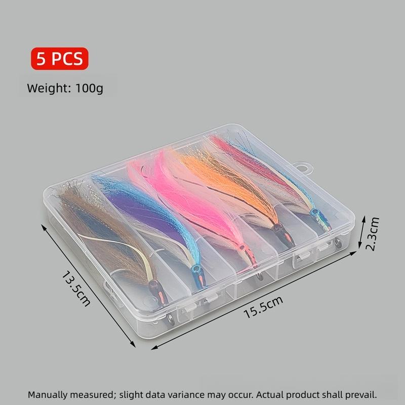 Boîte mixte de cinq couleurs