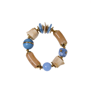 Fashion Bohemian Ball <b>Beaded</b> <b>Bracelet</b> 316L Stainless Steel PVD <b>Gold</b> Plating Sustainable Resistant Jewelry Gift - Product Image 2