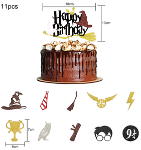 Izard arty upplies cake upcake Ake opoppers con irirthday ananner para Harry emed hemed Izard Themed appy irthday Izard arty ecor - Product Image 6