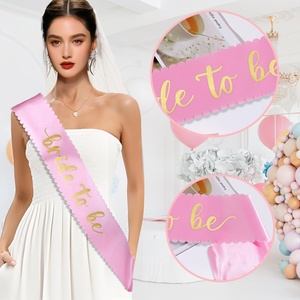 Bachelorette Party Decorations Shoulder Belt Bride to Be <strong>Sash</strong> for Bridal Shower Wedding Engagement Party Favors Gift - Product Image 3
