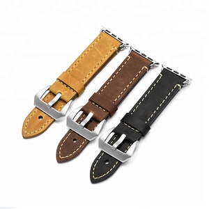 38mm 42mm D'<span class=keywords><strong>apple</strong></span> <span class=keywords><strong>Montre</strong></span> Crazy Horse En Cuir Véritable <span class=keywords><strong>Bracelet</strong></span> <span class=keywords><strong>Montre</strong></span> <span class=keywords><strong>Bracelet</strong></span> - Product Image 4
