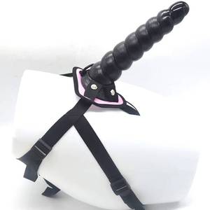 Dildo con forma de concha de 22 cm con correa, precio de fábrica, pene de plástico, tapón <span class=keywords><strong>anal</strong></span>, <span class=keywords><strong>strapon</strong></span> para juguete sexual lésbico - Product Image 6