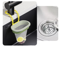 Meilleure Vente Nouveau Design Ningbo Accessoires Maison Panier Filtrant Suspendu pour Déchets Alimentaires d'Évier de Cuisine Passoire Multifonctionnelle pour Aliments