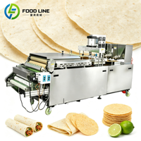 Nouvelle machine à faire des tortillas et four sur mesure pour la fabrication de roti et de tortillas