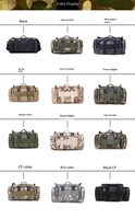 Sac à bandoulière 3P camouflage pour extérieur, sac banane, sac à main, sac tactique sportif décontracté, sac à dos photo à une épaule