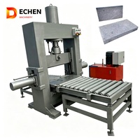 Machine à fendre la pierre, guillotine hydraulique pour la découpe de pierre, moteur 220V/380V pour le granit, les pavés et le revêtement routier