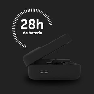 Casque sans fil Vieta <span class=keywords><strong>Pro</strong></span> avec réduction de bruit active -16dB, double appariement, écran tactile, <span class=keywords><strong>6</strong></span> micros ENC, autonomie 28h, application, noir - Product Image 4