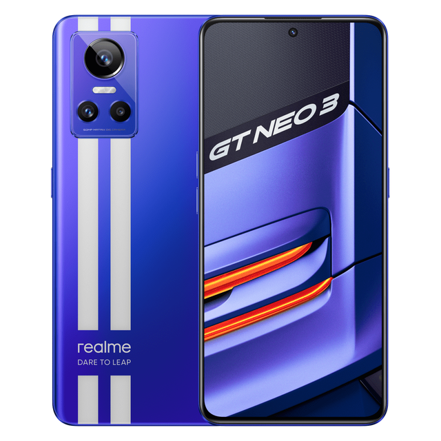 Realme GT Neo 3 Global Version 6.7" FHD+ 50MP Camera 12+256GB Unlocked 5G Volte Smartphone