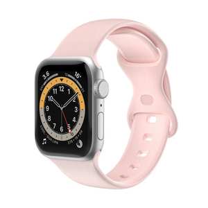 <span class=keywords><strong>Precio</strong></span> de fábrica Material de TPU Correa de reloj en blanco liso para <span class=keywords><strong>Apple</strong></span> <span class=keywords><strong>Watch</strong></span> Series <span class=keywords><strong>6</strong></span> SE Compatible con IWatch 42mm 44mm - Product Image 5