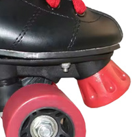 Enfants professionnels 4 roues roulement à ABEC-1 Quad patins à roulettes personnalisé clignotant Quad patin à roulettes