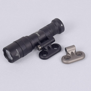 Support latéral rotatif en alliage d'aluminium Mlok pour lampe torche M340 M640, fixation sur rail, couleur sable noir - Product Image 4