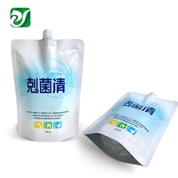 Sacs à bec verseur haute barrière personnalisés, épaissis, rechargeables, 500 ml, 1 L, pour détergent liquide en poudre