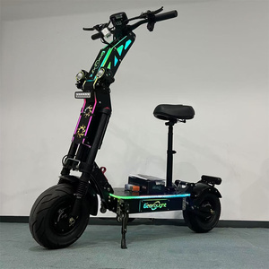 Scooter Eléctrico Plegable de Alta Potencia con Batería de Litio de 72V 35AH, Control por Aplicación, Alcance de 50-60 Millas, para Adultos, Disponible en EE. UU. - Product Image 2