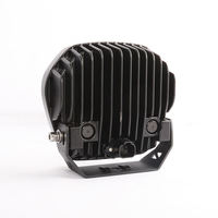 Phares de travail à LED bicolores DRL 95W 8500LM, à faisceau ponctuel, étanches, pour tracteur, camion et voiture.