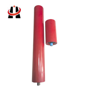 بكرات مطاطية للعاطل ذات تأثير الناقل مع بكرات مطاطية من السيراميك لصناعة التعدين - Product Image 4