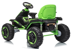 سيارة أطفال كهربائية WDHC-305 مع موسيقى خفيفة ومقعد جلدي للأطفال بعمر <span class=keywords><strong>3</strong></span> سنوات، تشغيل بزر واحد - Product Image 4