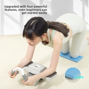 Dört tekerlekli <span class=keywords><strong>ABS</strong></span> karın kası geliştirme tekerleği modeli 0-1360 çevre dostu kıvrım makinesi zayıflama karın kası eğitim aracı ev fitness ekipmanları - Product Image 2