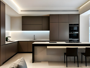 ตู้ครัวแบบแยกส่วนสำหรับวิลล่าตู้ครัวติดผนังตามสั่ง - Product Image 3