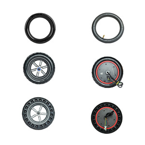 Système de pneus de scooter, composants en caoutchouc de haute qualité, installation facile pour les scooters, composants de haute qualité, durables - Product Image 1