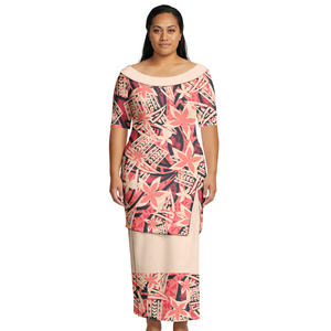 Удобная одежда: классические женские юбки больших размеров в полинезийском стиле, гавайские платья-пулетаси, традиционные женские саумские платья - Product Image 5