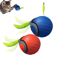 Ugdurwp Lot de 2 jouets interactifs automatiques Speedy 2.0 pour chats adultes d'intérieur, nouvelle génération 2025, pour lutter contre l'ennui