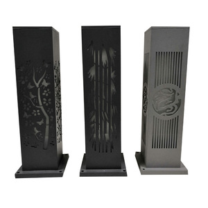 Lampe de jardin moderne en aluminium, IP65, résistante à l'eau, LED, à poser au sol, DC 6V, avec détecteur de mouvement, éclairage solaire - Product Image 4