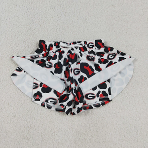 Shorts Deportivos para Niñas Pequeñas, Estampado de Leopardo, Shorts Casuales para Niños Pequeños, Shorts de Mariposa para Mamá e Hija - Product Image 3