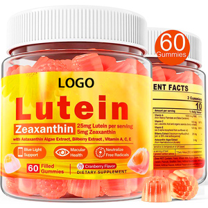 Luteína e zeaxantina Gomas Cheios com Extrato de Boldo, Vitamina A C Eye Gummy para Eye Care - Product Image 1