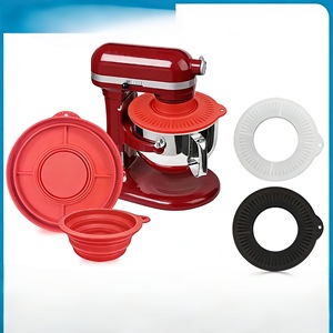 Nueva Tapa de Silicona Antisalpicaduras para Tazón Mezclador, Apta para Tazones Inclinables KitchenAid de 4.5-5 Cuartos, Tapa para Fermentación - Product Image 2