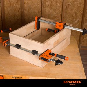 Parallel Bar <b>Clamp</b> Heavy-Duty for Woodworking Glue-Up 2200 Lbs Force, <b>Quick</b> <b>Release</b>, Spreader Function, 2-Pack - Product Image 5