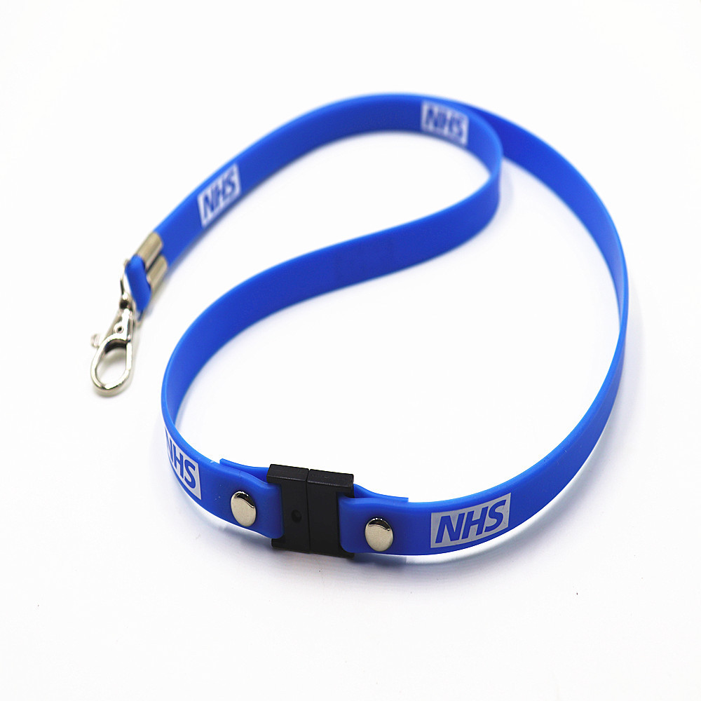 Simple Fashion Creative Silicone Beads Wood Pearl Tea Cup Can Be Engraved Lanyard for the Teacher Image 5
