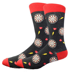 Chaussettes amusantes et originales pour hommes, en coton peigné, Meias, chaussettes amusantes pour papa, pour anniversaire, fêtes, Noël, fête des pères - Product Image 3