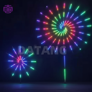 Vibrant LED Firework Tree <b>Light</b> Waterproof Illuminated Holiday Ornament for Plaza Park Resort Scenic Display for Sale - Product Image 2