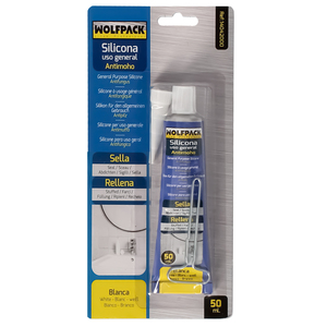 Tubo de Silicona Ácida 50 ml. Blanco - Product Image 2
