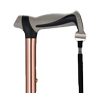 Bâton de marche en alliage d'aluminium réglable en hauteur (78-95 cm) série Asia-Japan Cane Y1600 pour personnes âgées, supporte jusqu'à 158 kg - Product Image 2