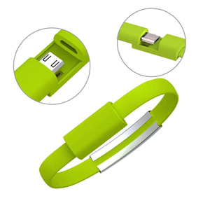 Câble <span class=keywords><strong>de</strong></span> charge rapide USB Micro 2.4A pour <span class=keywords><strong>bracelet</strong></span> connecté, idéal pour Android, ordinateur et appareil photo – Cadeau promotionnel OEM - Product Image 4