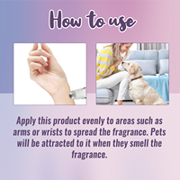 Yegbong 100% Naturel À Base De Plantes Relax Soulager Chat Chien Anxiété Cultiver Relation Captivant Parfum Roll-on Pet Parfum