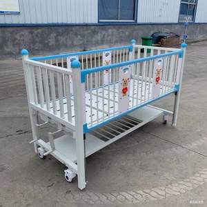 Cama de Hospital de Doble Manivela de Lujo para Bebés y Niños, Cama Pediátrica para Centro de Maternidad y Atención Médica - Product Image 3