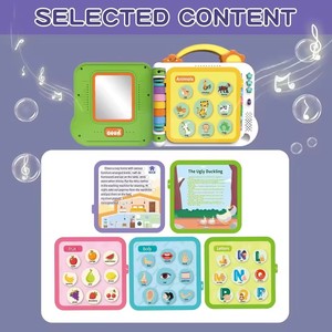 Livre d'histoires électronique sensoriel Montessori, jouet musical <span class=keywords><strong>pour</strong></span> bébé, livre de contes avec rhymes, livre d'apprentissage électronique, jouets <span class=keywords><strong>pour</strong></span> enfants - Product Image 5