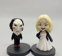 Kanglong - Juego de 10 Figuras de Acción de la Serie Horror, PVC, Modelo Coleccionable, Decoración de Halloween