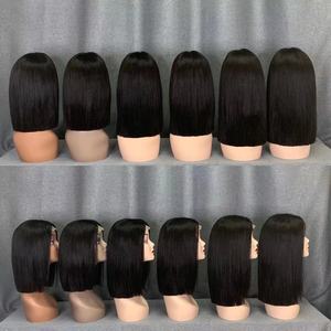 Perruque Lace Frontale Ondulée Naturelle Vietnamienne, Bouclée et Volumineuse, Tendance, 100% Cheveux Humains, Sans Colle, pour Femmes Noires - Product Image 5