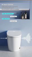 2026 Luxe CUPC Certifié Bidet Électrique de Salle de Bain WC Sanitaire Intelligent à Réglage Automatique IA