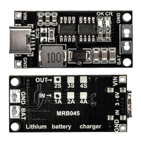 Module de batterie externe JYWD Type-C BMS PCBA, épaisseur de cuivre 1 oz, 2S/3S/4S, chargeur Li-Ion polymère 18650, 7.4V-16.8V, 1-4A, module de suralimentation