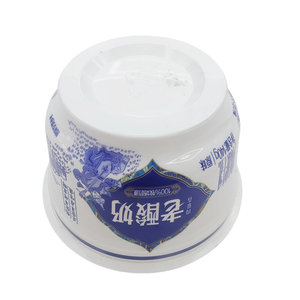 Contenitori di cereali con coperchi di <span class=keywords><strong>Yogurt</strong></span> greco tazze di avena tazza di avena su misura materiale PP monouso in plastica tazza di latte per <span class=keywords><strong>Yogurt</strong></span> - Product Image 6